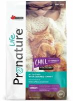 Pronature Life - Корм для котят и кошек всех возрастов с мясом индейки CHILL 2.27кг