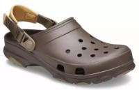 Сабо Crocs, размер US12M / Eu 45/46, коричневый