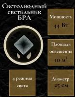 Настенный светодиодный светильник БРА белый с пультом управления MyLight 21014/1 LED 44W