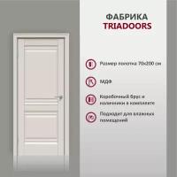 Дверь межкомнатная TRIADOORS 625, глухая, в комплекте, ПВХ, Лайт грей CONCEPT, МДФ, 70х200 см, 1 шт