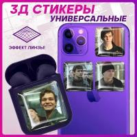 3D наклейки на телефон слово пацана турбо