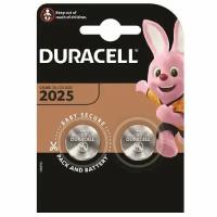 Литиевая батарейка CR2025 DURACELL 2 шт