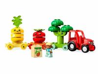 Конструктор LEGO DUPLO 10982 Конструктор Трактор для перевозки овощей и фруктов