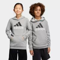 Худи adidas, размер 13-14 лет, серый