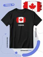 Футболка с флагом Канады-Canada