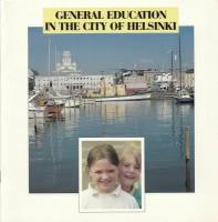 Книга "General education in the city of Helsinki", Хельсинки 1988 Мягкая обл. 32 с. С цветными иллю