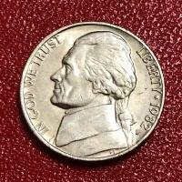 Монета США 5 центов 1982 год # 6-1
