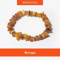 Браслет-нить BL Jewelry Crumble, гранат, коралл, лазурит, кварц, агат, янтарь, яшма, перламутр