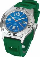 Наручные механические часы с автоподзаводом Восток Амфибия 100316 resin HH green