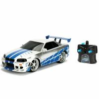 Jada Toys Р/У Радиоуправляемая Модель Машинки Форсаж 1:16 Fast & Furious R/C 2002 Nissan Skyline GT-R (BNR34) 99370