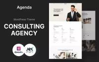 Шаблон Wordpress Agenda - Consulting Agency Theme WordPress