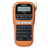 Принтер этикеток Brother P-touch E-110VP + 10 доп.кассет с лентами