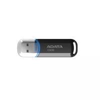 Накопитель USB 2.0 32Гб ADATA C906 (AC906-32G-RBK), черный