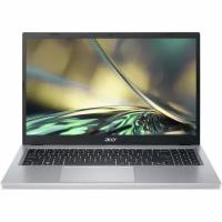 Ноутбук Acer Aspire 3 A315-24P-R3CD, 15.6" (1920x1080) IPS/AMD Ryzen 5 7520U/8ГБ LPDDR5/512ГБ SSD/Radeon Graphics/Без ОС, серебристый (NX. KDEEM.00E)