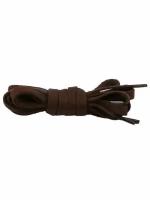 Шнурки TARRAGO плоские 8мм, без пропитки, цвет коричневый, 100см