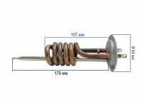 Нагревательный элемент (ТЭН) для водонагревателя RF 2000W RSD 1005, спиральный