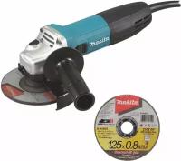 Углошлифмашина Makita GA5030RX8 + B-45808