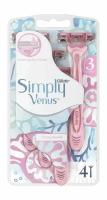 Набор из четырех одноразовых станков для бритья Gillette Simply Venus