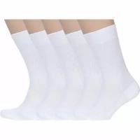 Носки RuSocks, 5 пар, размер 29, белый