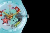 Наручные часы swatch, голубой