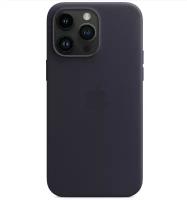 Кожаный чехол Leather Case для iPhone 12 Pro Max с MagSafe, Dark Purple