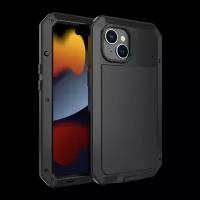 Чехол для iPhone 15, LunaTik Taktik Extreme ударопрочный цвет Jet Black