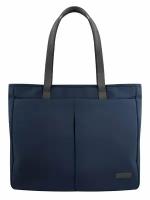 Сумка для ноутбуков до 14" Uniq HAVA Rpet fabric Tote bag Indigo Blue