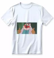 Футболка Top T-Shirt, размер M, белый