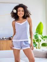 Пижама La Chica, размер 42-44, серый
