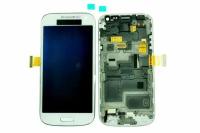 Дисплей (LCD) для Samsung i9192i/i9195i+Touchscreen white в рамке ORIG