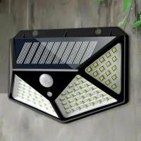 Фонарь светильник настенный на солнечной батарее Solar Interaction Wall Lamp с датчиком движения