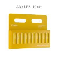 Батарейки пальчиковые алкалиновые COMMO Everyday Batteries, LR6-АА, 10 штук в упаковке