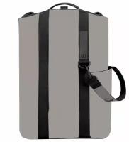 Рюкзак Ninetygo Urban Eusing backpack grey (90BBPMT2010U) ("Корпус: PU, Подкладка: Полиэстер")