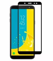 Samsung Galaxy j6 2018 защитное стекло 3D черное для самсунг галакси ж6, g6