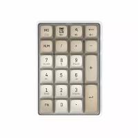 Клавиатура Aigo A18 Numpad Yellow Switch, молочно-коричневый