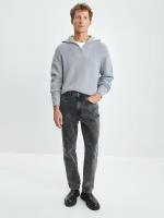 Zarina Джинсы slim-tapered, цвет Серый деним, размер L (RU 50), 4121485785-108