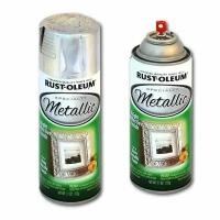 Rust-oleum Metallic Speciality (краска-спрей с эффектом металлик), вес:312г, цвет: серебро Rust-oleum Metallic Speciality