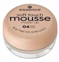 Essence Тональный мусс Soft touch mousse make-up, 16 г, оттенок: 04 matt ivory