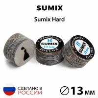 Наклейка для кия Sumix 13 мм Hard, многослойная, 1 шт