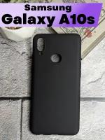 Силиконовый чехол BUYOO для Samsung Galaxy A10S (черный) / Самсунг Галакси А10с (Black)