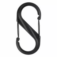 Карабин пластиковый Nite Ize S-Biner Plastic Double-Gated Carabiner #8 - Черный