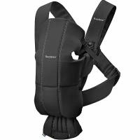 Рюкзак-Кенгуру для новорожденных BabyBjorn Mini Cotton black 0210.56