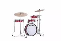 Tama LJK48P-BRM Club-Jam Pancake Kit ударная установка из 4-х барабанов, цвет искрящееся жженый красный, материал тополь