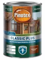 Пропитка декоративная для защиты древесины Pinotex Classic Plus 3 в 1 красное дерево 1 л