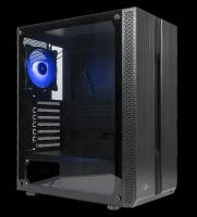 Компьютерный корпус ATX Eurocase A31 ARGB черный без БП закаленное стекло USB 3.0