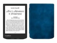 Электронная книга PocketBook 629 Verse Bright Blue, голубой с обложкой ReaderONE Blue