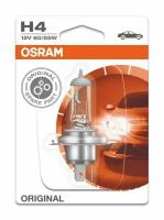 Лампа автомобильная галогенная H4 Osram ORIGINAL LINE 12V 60/55W P43t