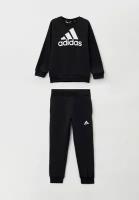 Костюм adidas, размер 5-6 лет, черный