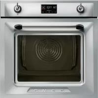 Духовой шкаф электрический с паром и пиролизом Smeg SOP6902S2PX