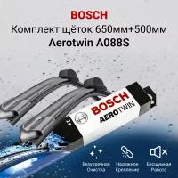 Щетки стеклоочистителя Bosch дворники автомобильные Aerotwin 600/500мм AR606S